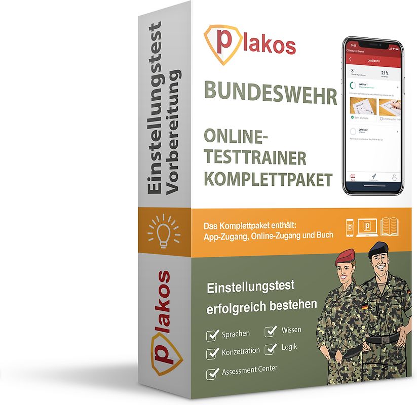 Bundeswehr Einstellungstest Komplettpaket
