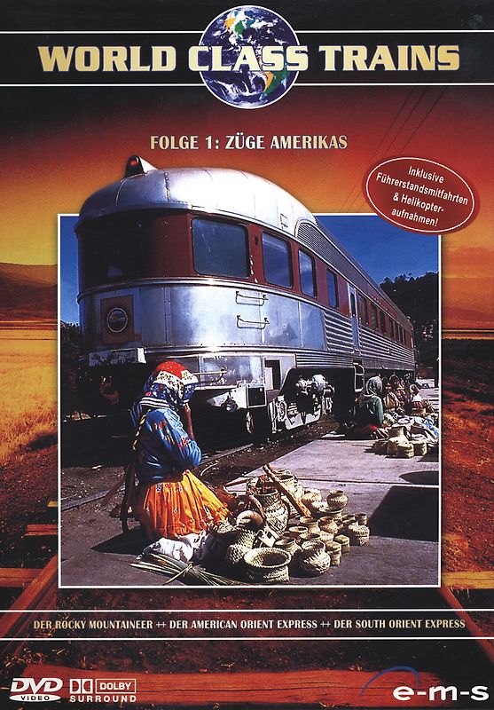 World Class Trains 1 Züge: Amerikas DVD