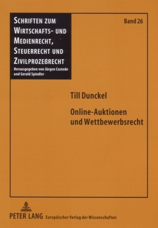 Online-Auktionen und Wettbewerbsrecht