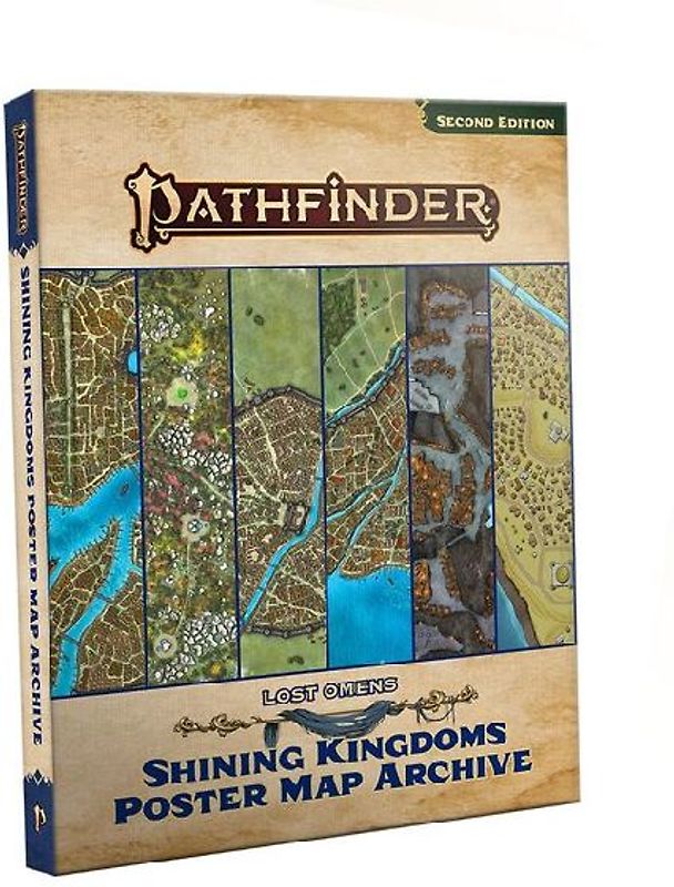 Pathfinder Lost Omens Shining Kingdoms Poster Map Archive (P2)