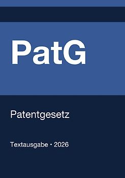 PatG - Patentgesetz (Deutschland) 2026