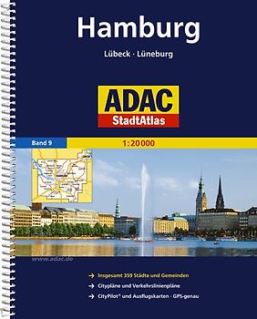 ADAC Stadtatlas Hamburg 1:20.000