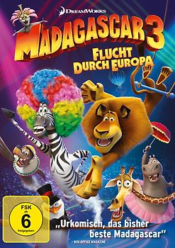 Madagascar 3:  Flucht durch Europa DVD