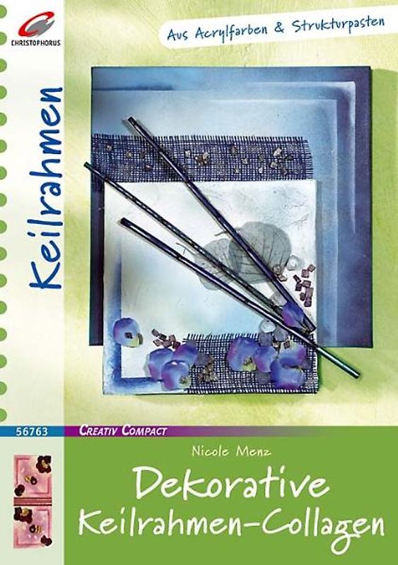 Dekorative Keilrahmen-Collagen