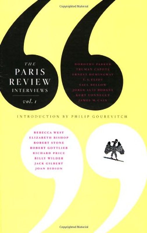 Paris Review Interviews: v. 1 - Philip Gourevitch