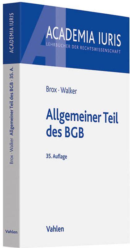 Allgemeiner Teil des BGB
