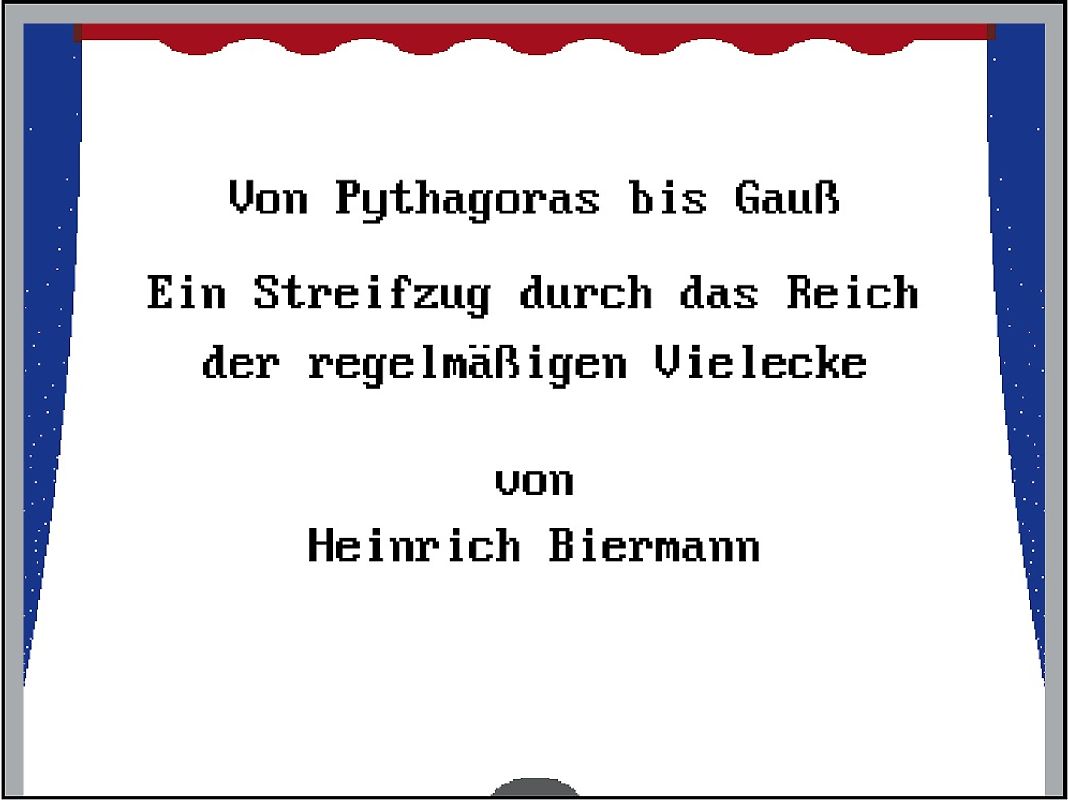 Von Pythagoras bis Gauß