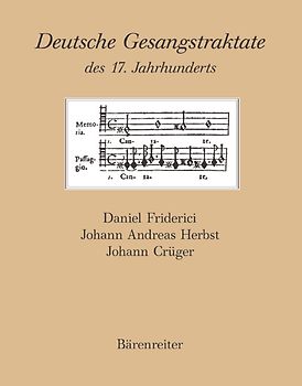Deutsche Gesangstraktate des 17. Jahrhunderts