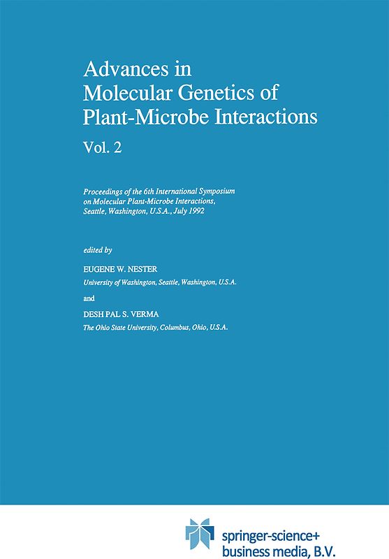 Advances in Molecular Genetics of Plant-Microbe Interactions, Vol. 2