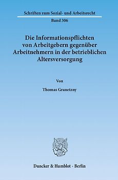 Die Informationspflichten von Arbeitgebern gegenüber Arbeitnehmern in der betrieblichen Altersversorgung.