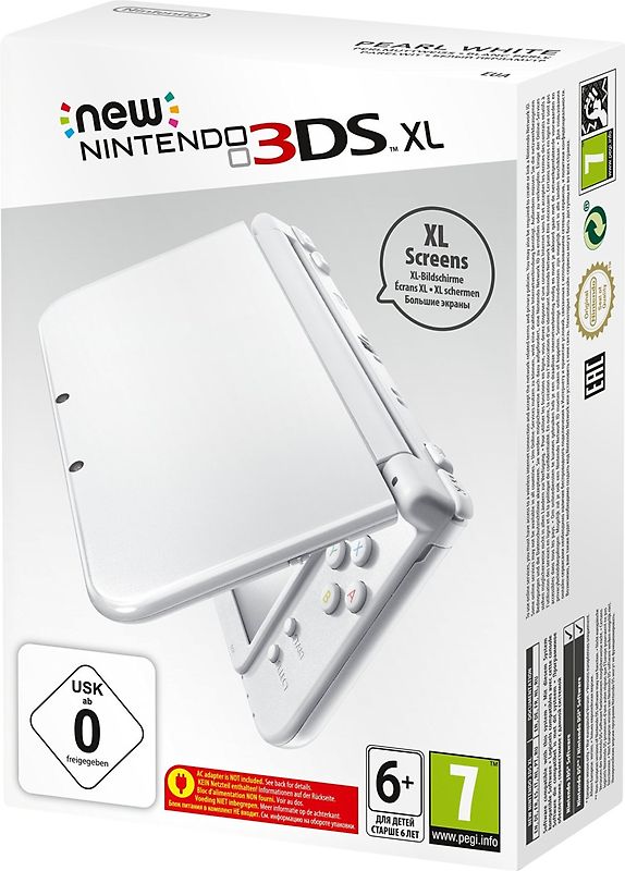 New Nintendo 3DS XL blanco