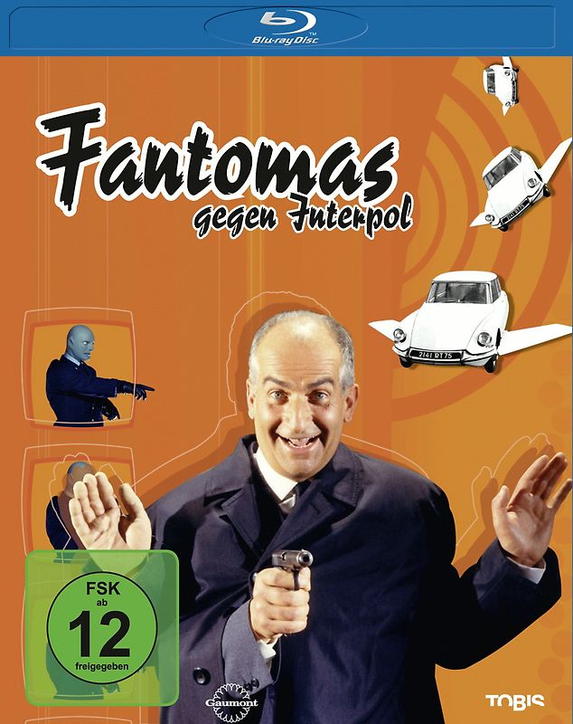 Fantomas gegen Interpol Blu-ray Disc