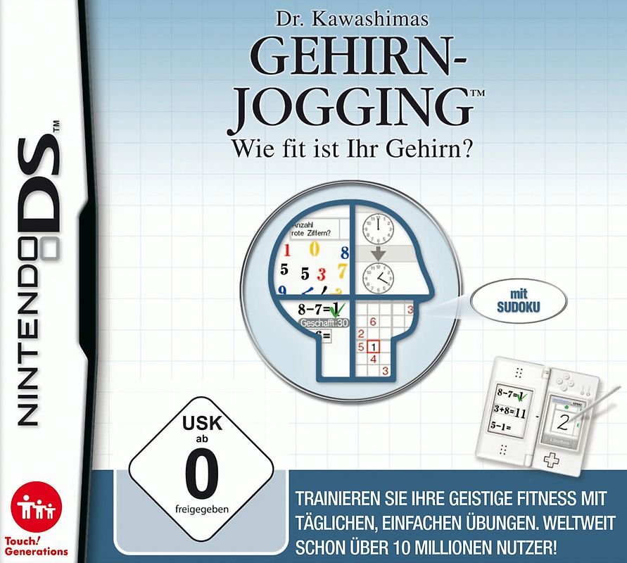 Dr. Kawashimas Gehirn Jogging Nintendo DS