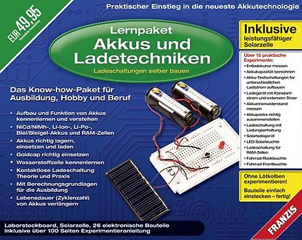 Akkus und Ladetechniken - Lernpaket