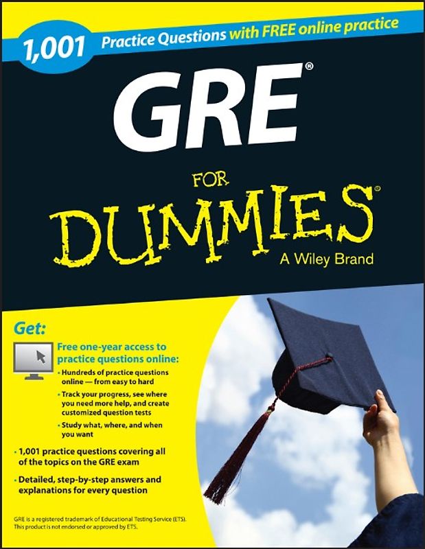 1,001 GRE Practice Questions For Dummies (+ Free Online Practice)
