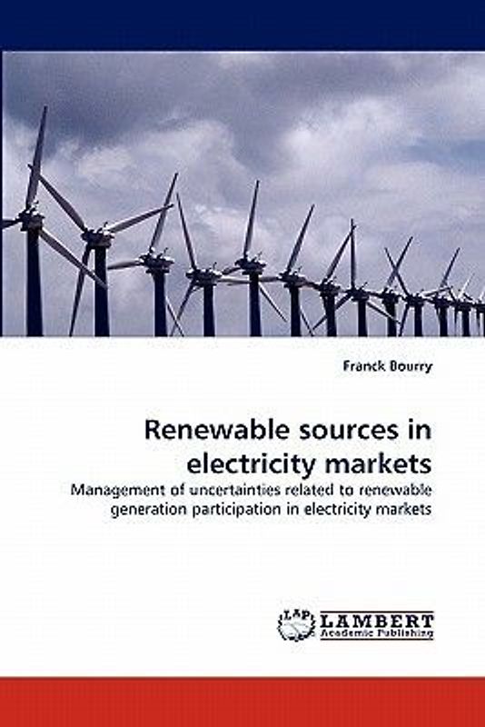 Renewable sources in electricity markets