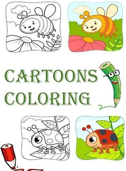 Cartoons coloring