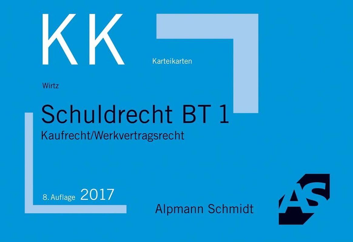 Karteikarten Schuldrecht BT 1