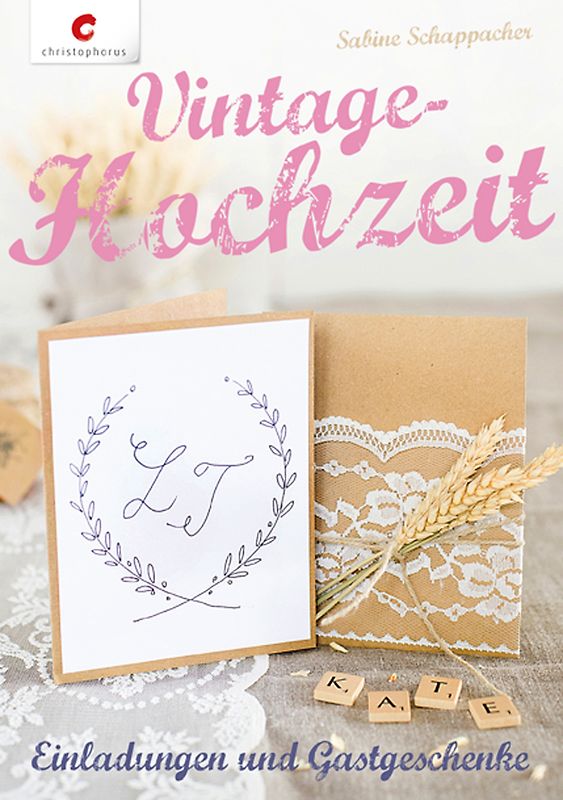 Vintage-Hochzeit. Einladungen & Gastgeschenke