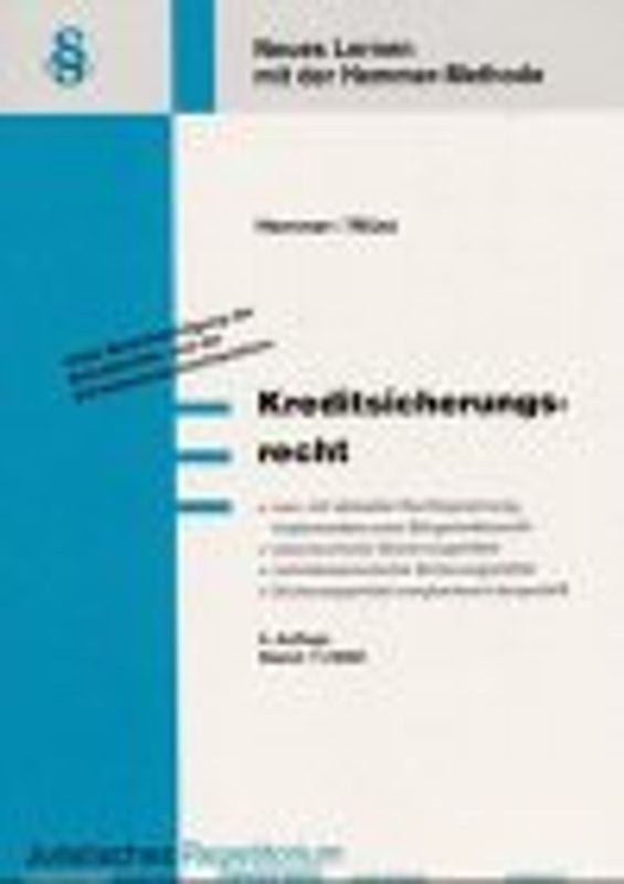 Kreditsicherungsrecht