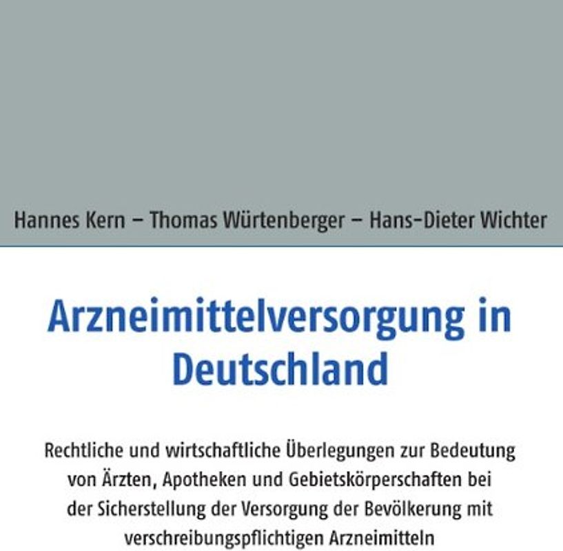 Arzneimittelversorgung in Deutschland