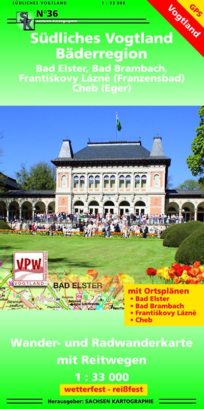 Südliches Vogtland - Bäderregion Bad Elster - Bad Brambach - Frantiskovy Lazne - Cheb