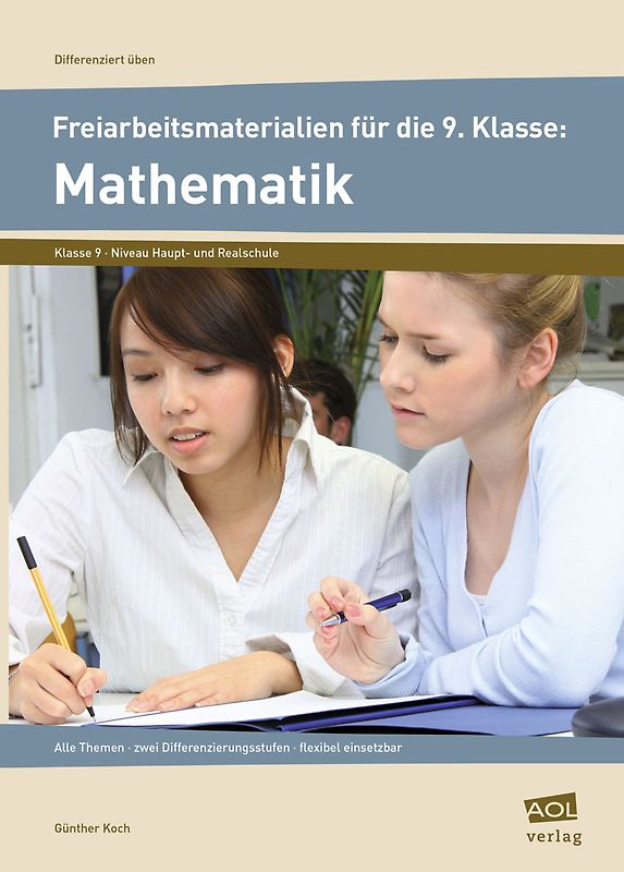 Freiarbeitsmaterialien f. d. 9. Klasse: Mathematik