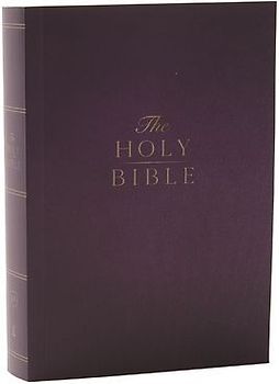 KJV Holy Bible: Compact with 43,000 Cross References, Purple Softcover, Red Letter, Comfort Print: King James Version