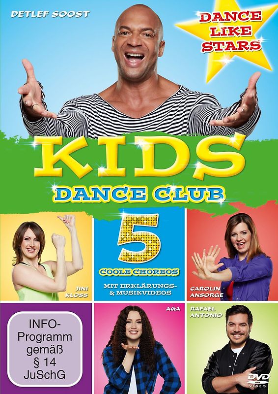 Kids Dance Club - 5 Coole Choreos DVD