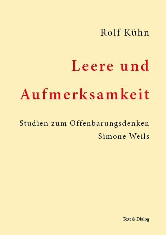Leere und Aufmerksamkeit