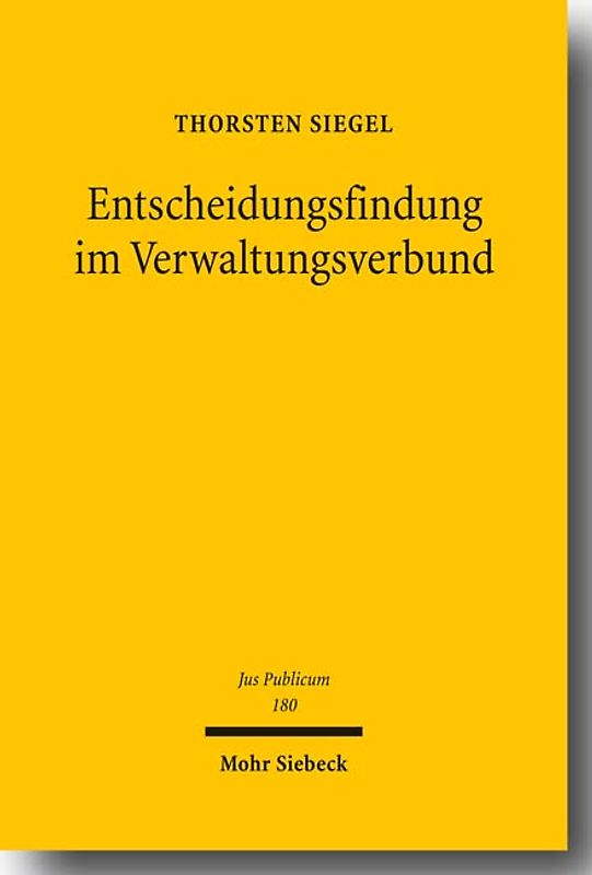 Entscheidungsfindung im Verwaltungsverbund