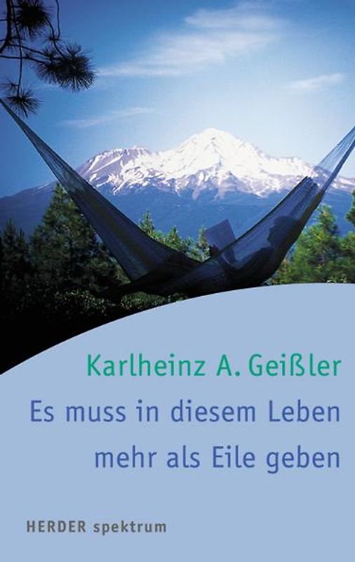 Es muss in diesem Leben mehr als Eile geben