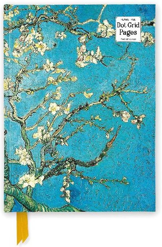 Vincent Van Gogh: Almond Blossom (Foiled Dot Grid Journal)