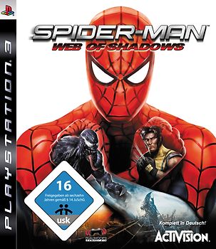 Spiderman: Web of Shadows PlayStation 3