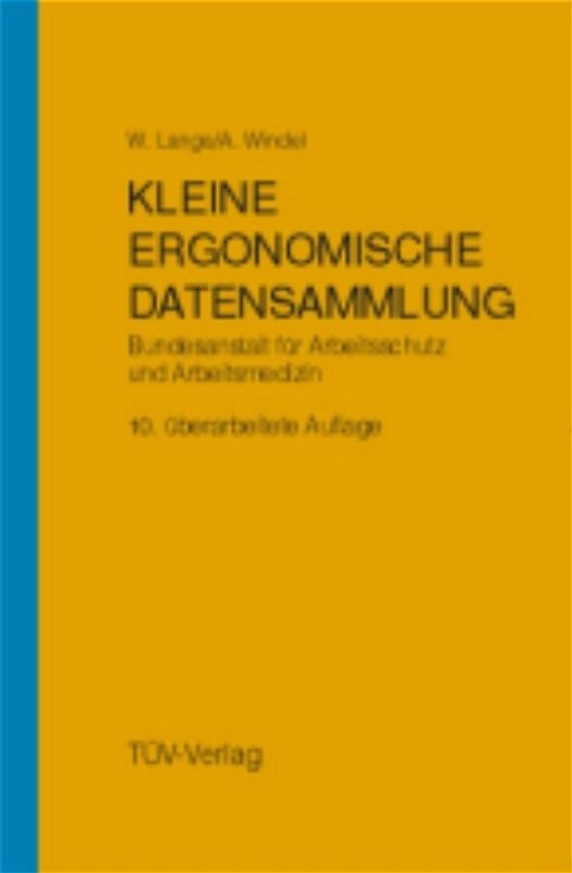 Kleine ergonomische Datensammlung