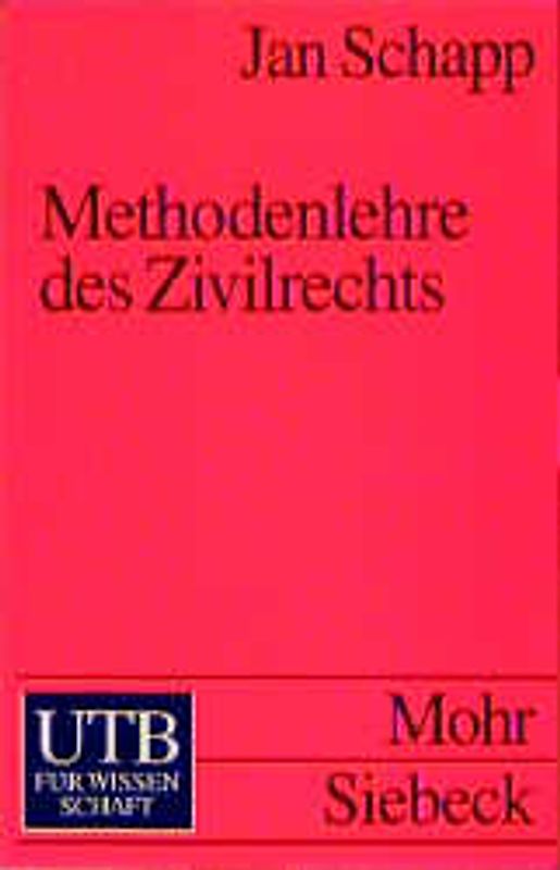 Methodenlehre des Zivilrechts