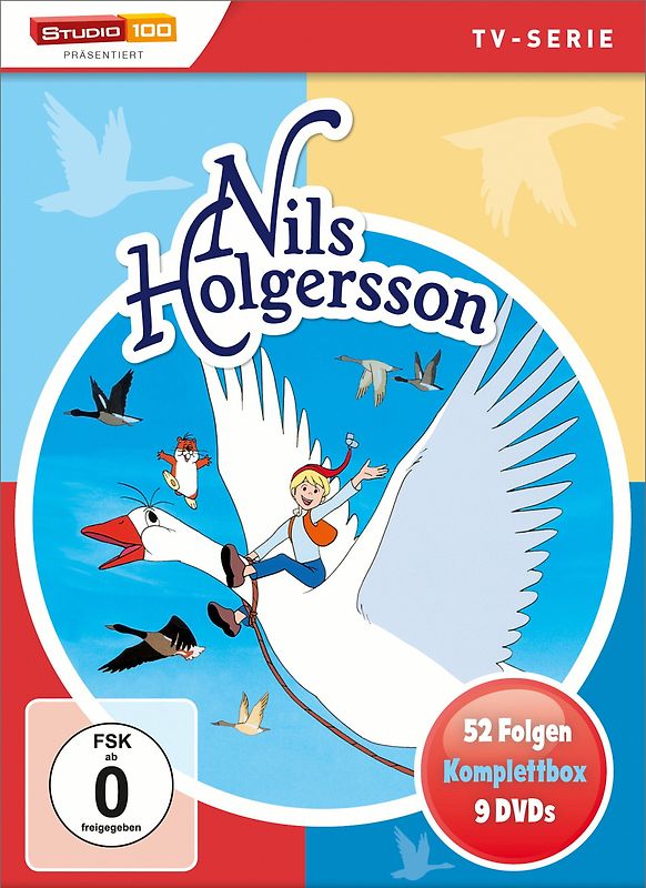 Nils Holgersson - Komplettbox [9 DVDs] DVD