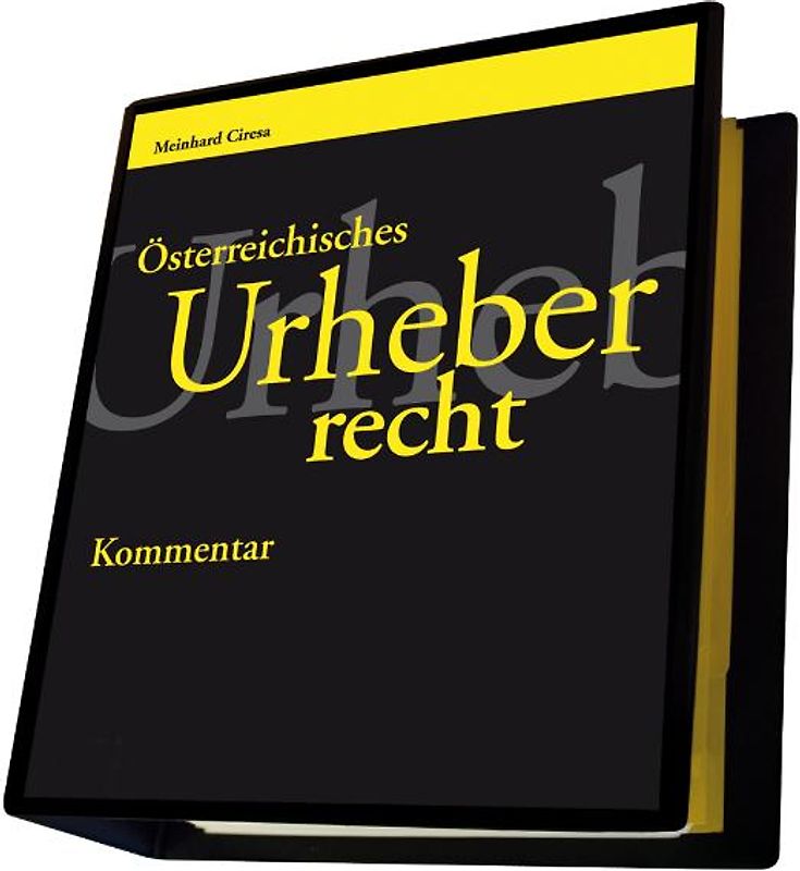 Österreichisches Urheberrecht - Kommentar