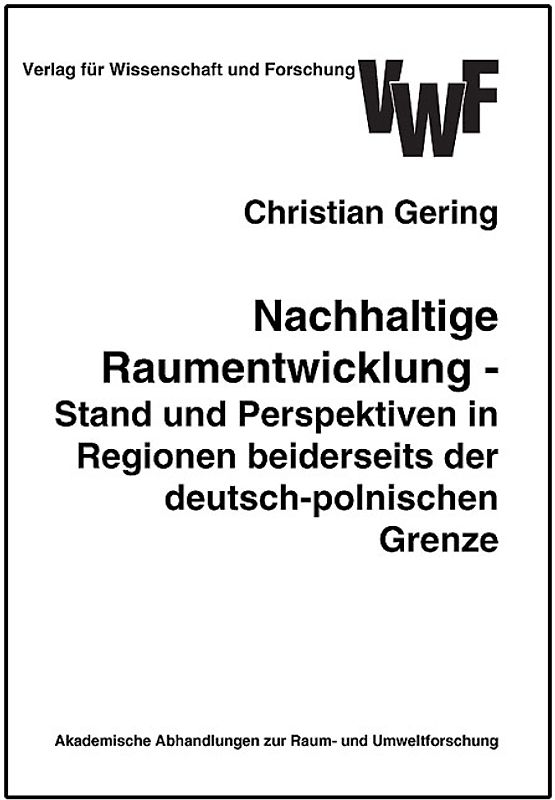 Nachhaltige Raumentwicklung