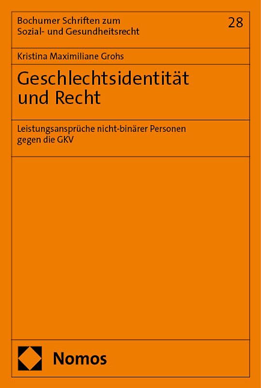 Geschlechtsidentität und Recht