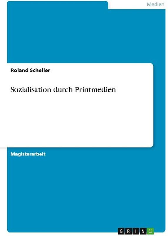 Sozialisation durch Printmedien