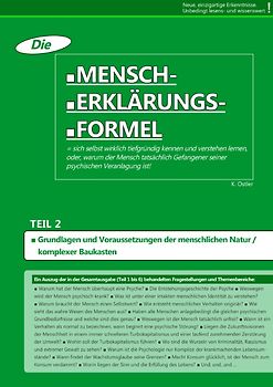 Die Mensch-Erklärungsformel / Die Mensch-Erklärungsformel (Teil 2)