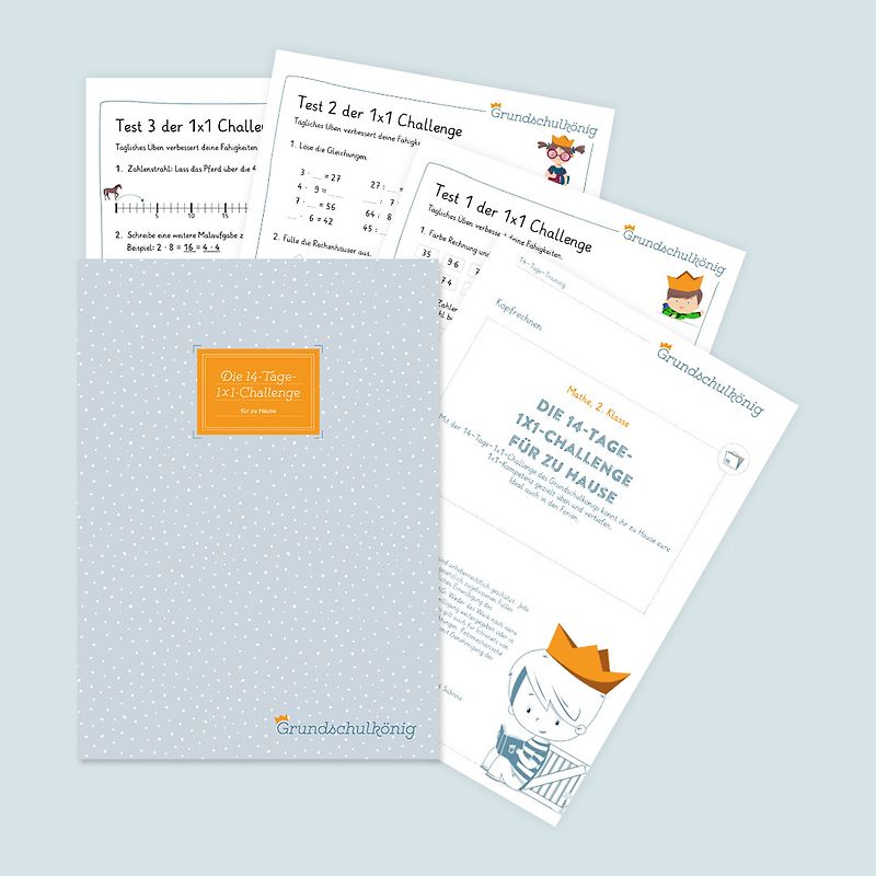 Die 14-Tage-1x1-Challenge für zu Hause