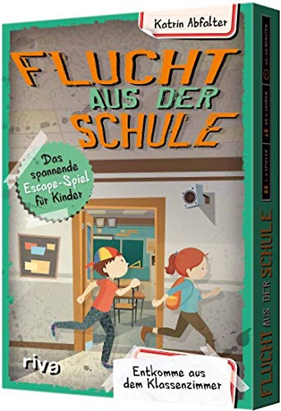 Flucht aus der Schule – Das spannende Escape-Spiel für Kinder: Entkomme aus dem Klassenzimmer. Das perfekte Geschenk für alle Escape-Room-Rätsel-Fans. Ab 10 Jahren