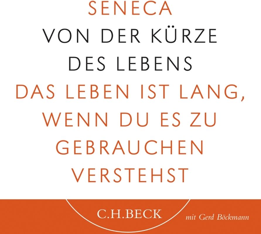 Von der Kürze des Lebens. Hörbuch