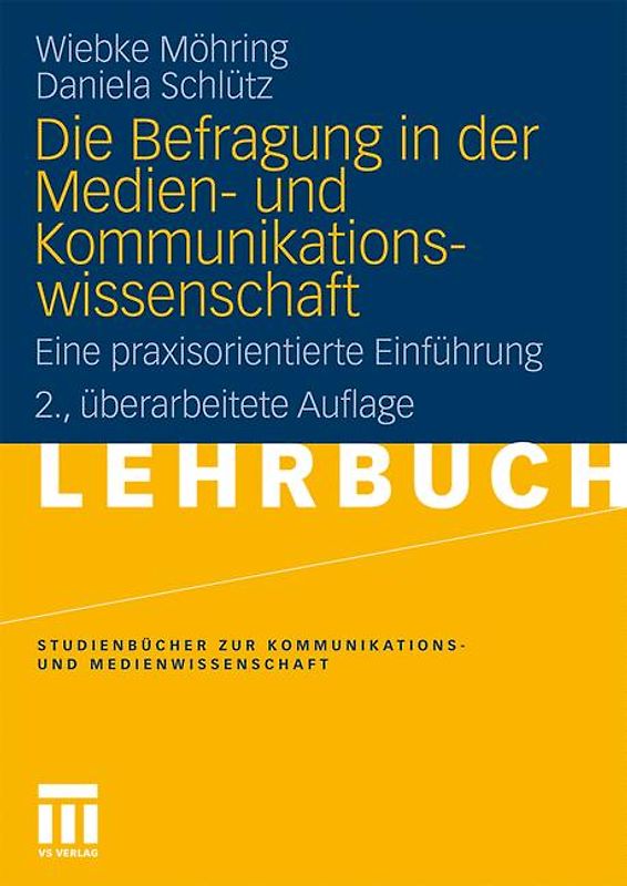 Die Befragung in der Medien- und Kommunikationswissenschaft