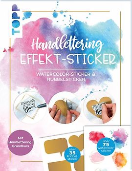 Handlettering Effekt-Stickerbuch