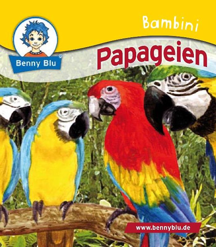 Bambini Papageien. Bestandteil der Bambini Starter-Box