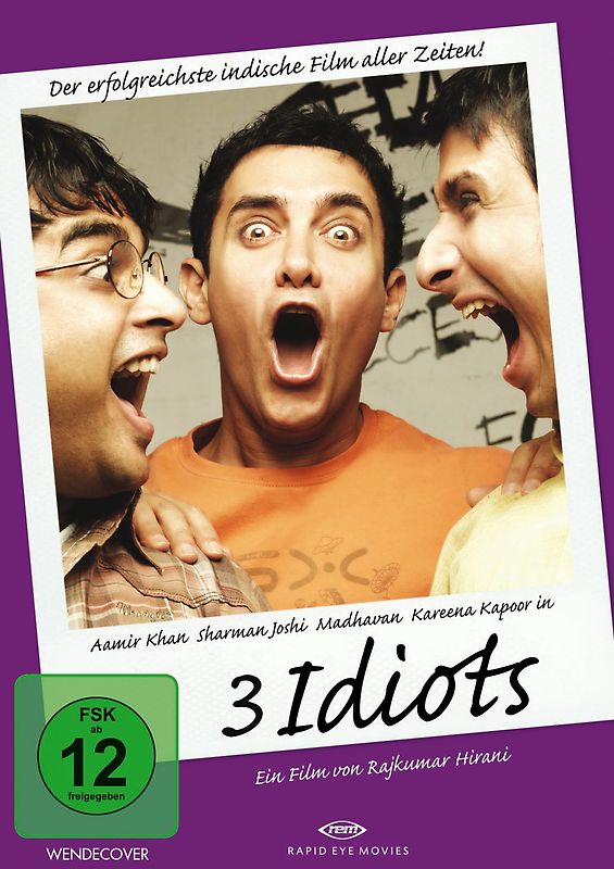 3 Idiots DVD