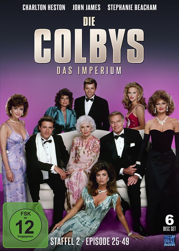 Die Colbys - Das Imperium (Staffel 2: Episode 25-49 im 6 Disc Set) DVD